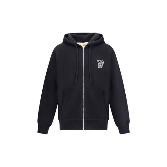 Valentino Black Cotton Sweatshirt