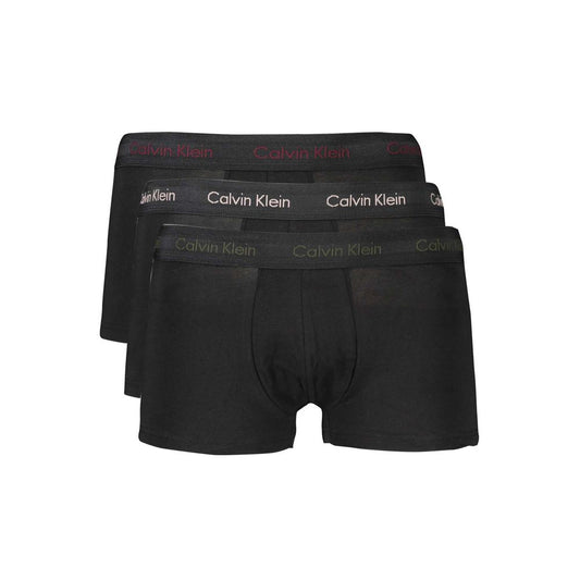 Calvin Klein Black Cotton Underwear CA-27551-S