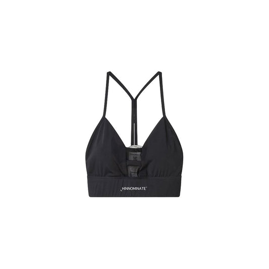 Hinnominate Black Nylon Tops & T-Shirt HI-15612-XS