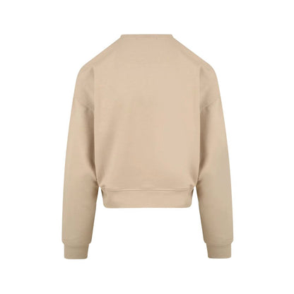 Hinnominate Beige Modal Women Sweater