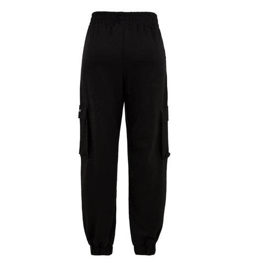 Hinnominate Black Polyester Jeans & Pant HI-15583-XS