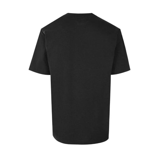 Hinnominate Black Cotton T-Shirt HI-15579-M