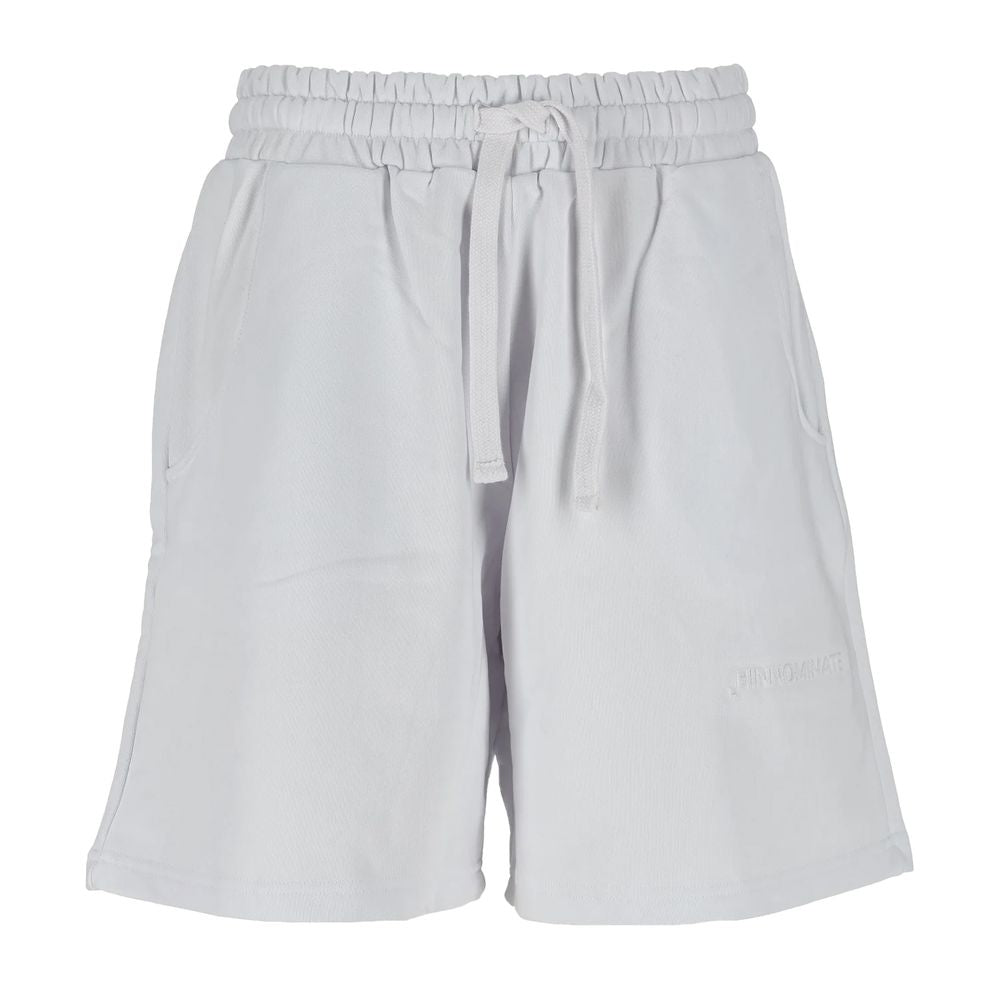 Hinnominate White Cotton Short