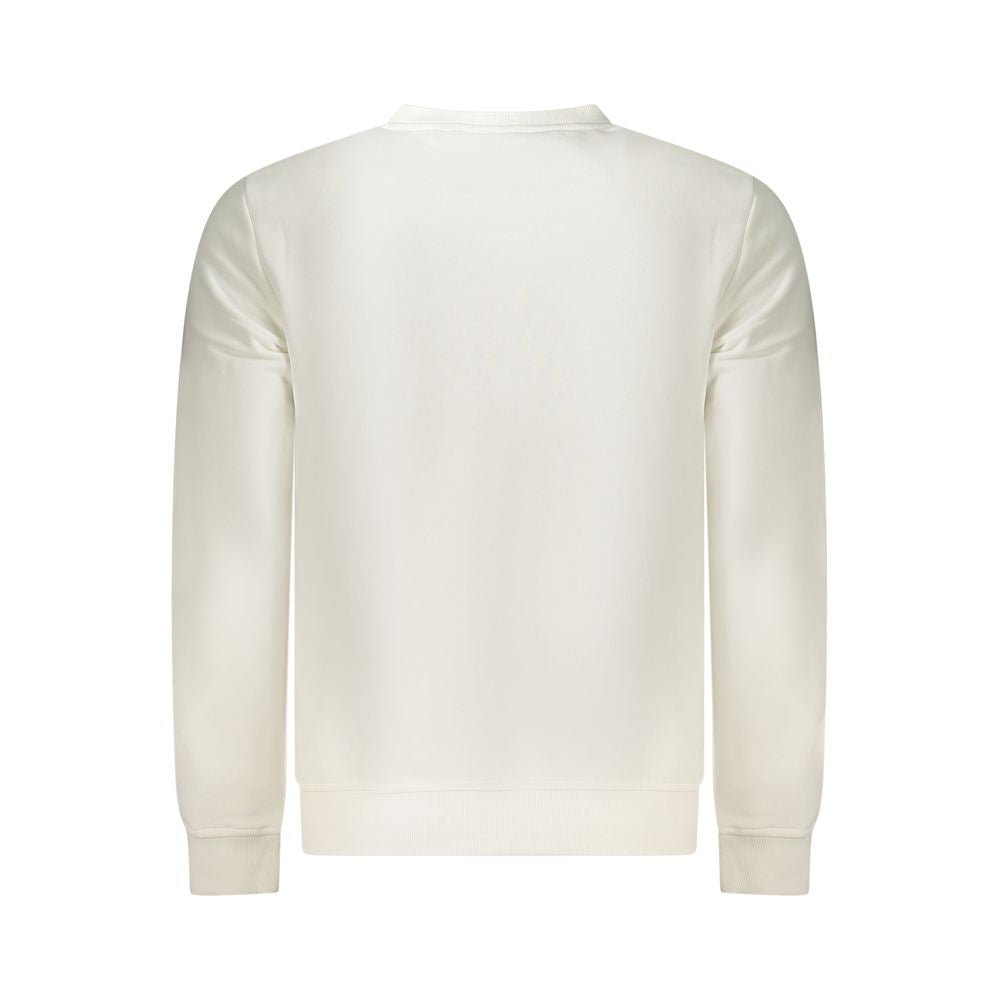 K-WAY White Cotton Men Sweater KW-38797-S