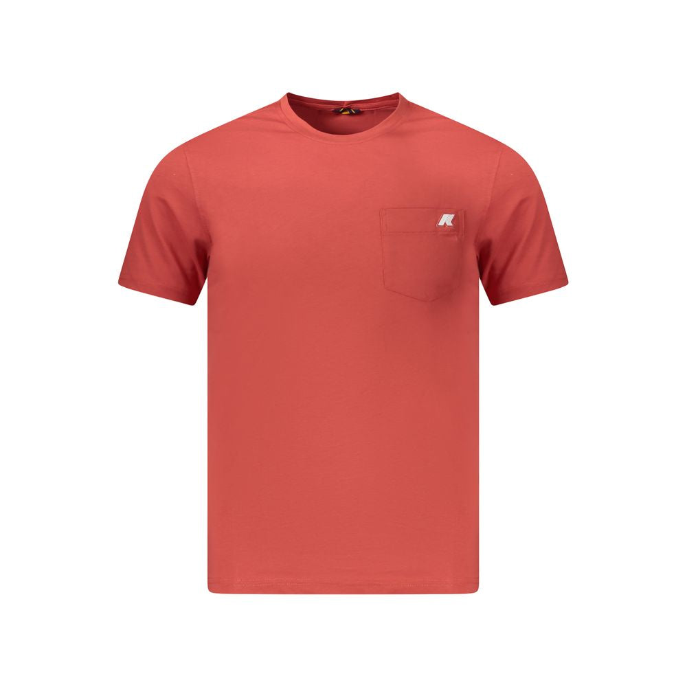 K-WAY Red Cotton T-Shirt