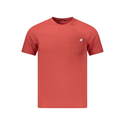 K-WAY Red Cotton T-Shirt