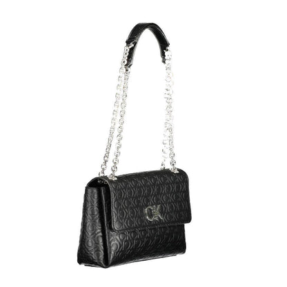 Calvin Klein Black Polyester Handbag