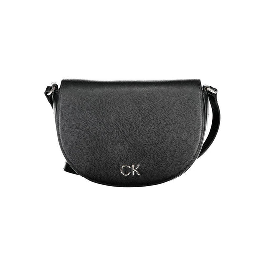 Calvin Klein Black Polyethylene Handbag CA-30816