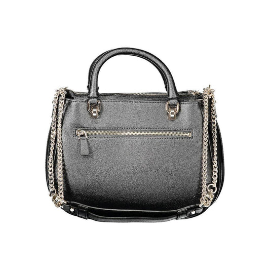 Guess Jeans Black Polyethylene Handbag GU-34066