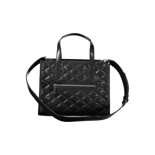 Guess Jeans Black Polyethylene Handbag GU-34842