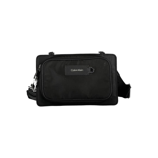 Calvin Klein Black Polyester Shoulder Bag