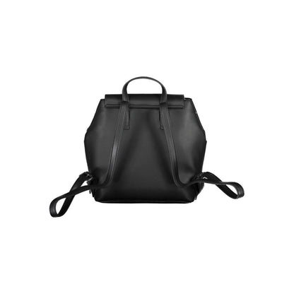 Calvin Klein Black Polyester Backpack