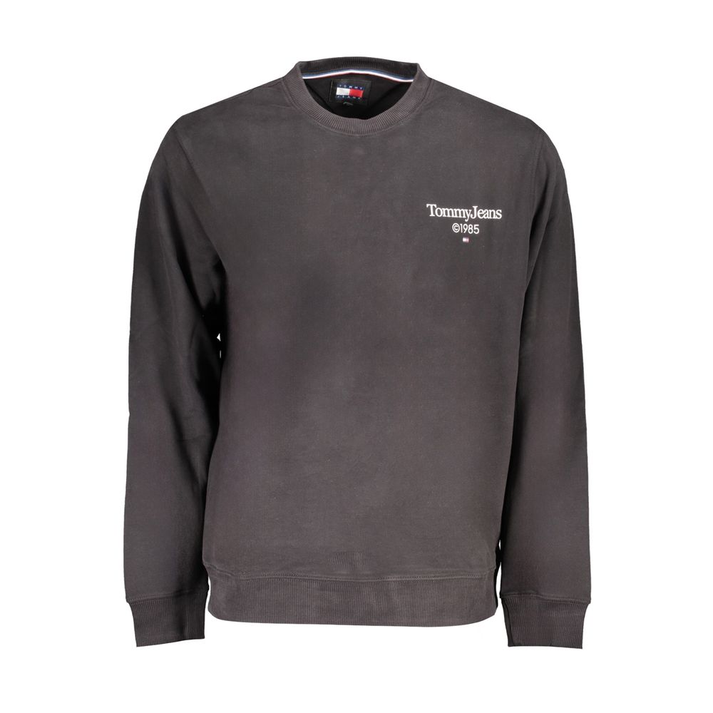 Tommy Hilfiger Black Cotton Sweatshirt