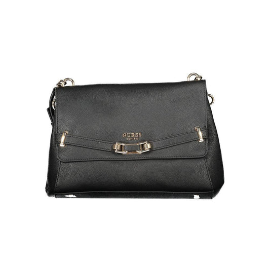 Guess Jeans Black Polyethylene Handbag GU-33951