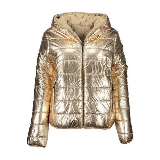 U.S. POLO ASSN. Gold Nylon Jackets & Coat US-8389-44