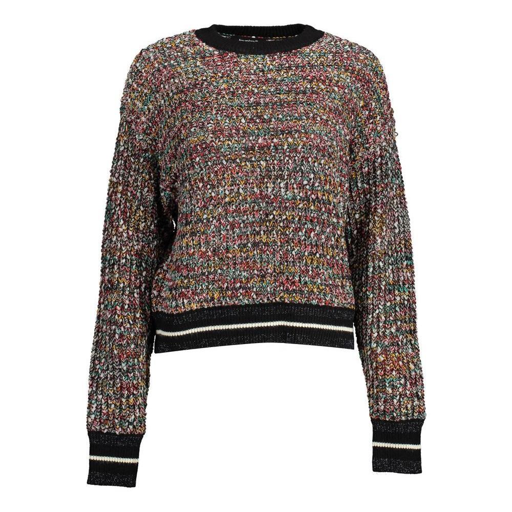 Desigual Black Polyester Sweater
