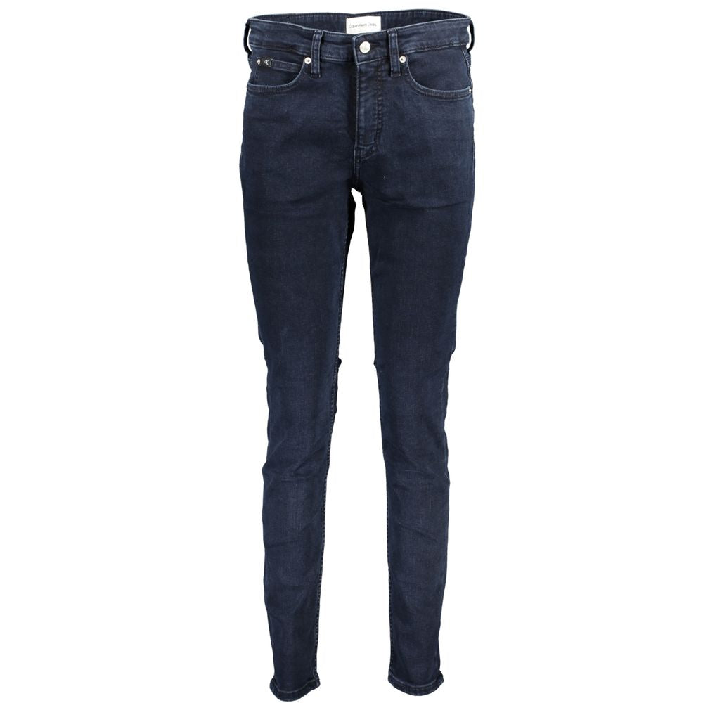 Calvin Klein Blue Cotton Jeans Denim