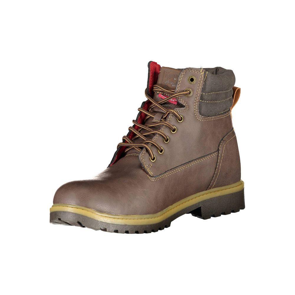 Carrera Brown Polyester Boot CA-15780-EU41/US8