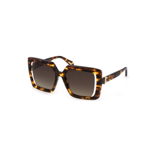 Just Cavalli Brown Plastic Sunglasses