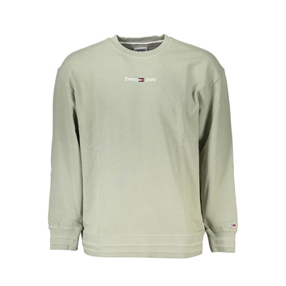 Tommy Hilfiger Green Cotton Sweatshirt