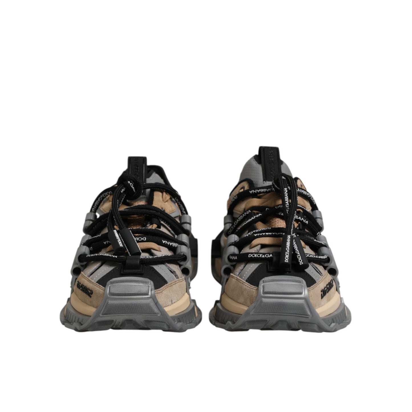 Dolce & Gabbana Multicolor Panelled Space Sneakers Shoes