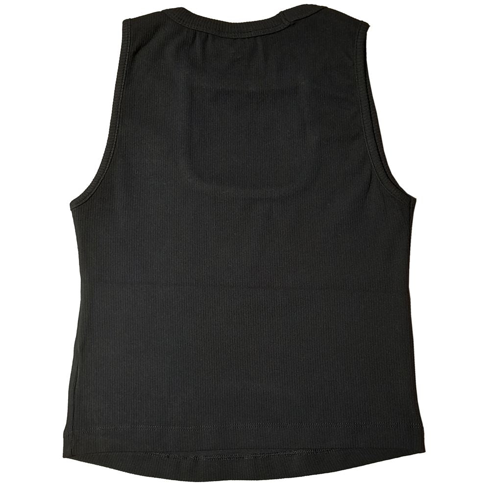 Comme Des Fuckdown Black Cotton Women Top