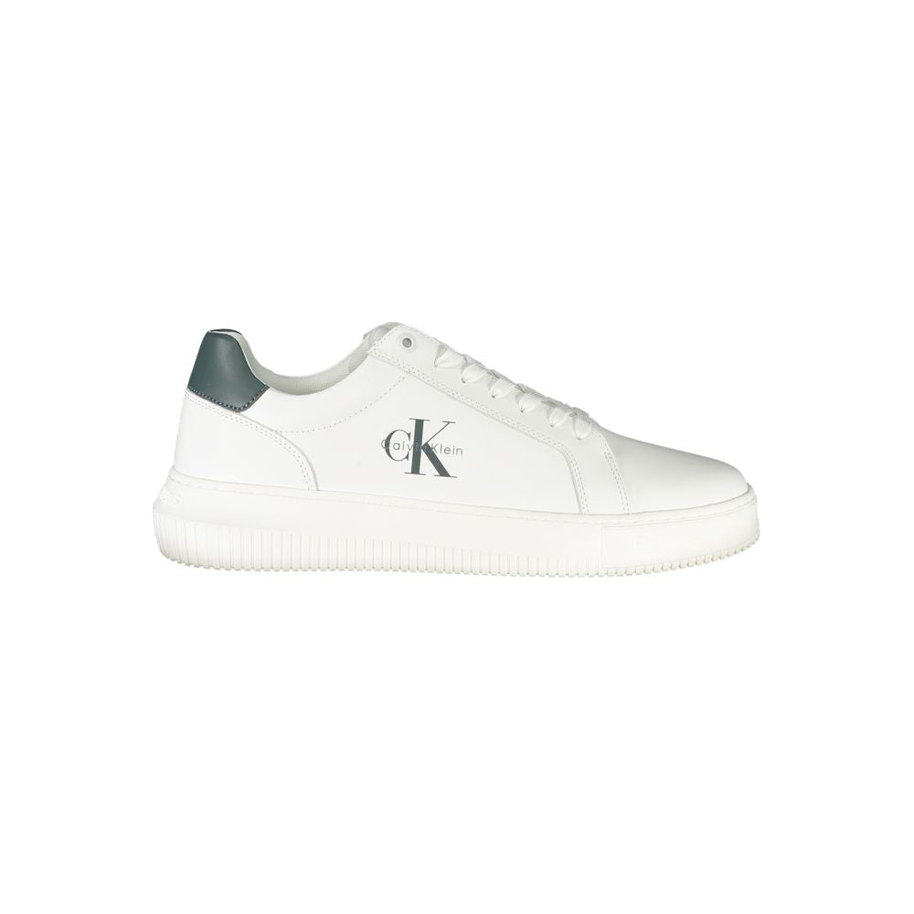 Calvin Klein White Leather Men Sneaker