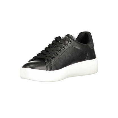 Sergio Tacchini Black Polyester Sneaker