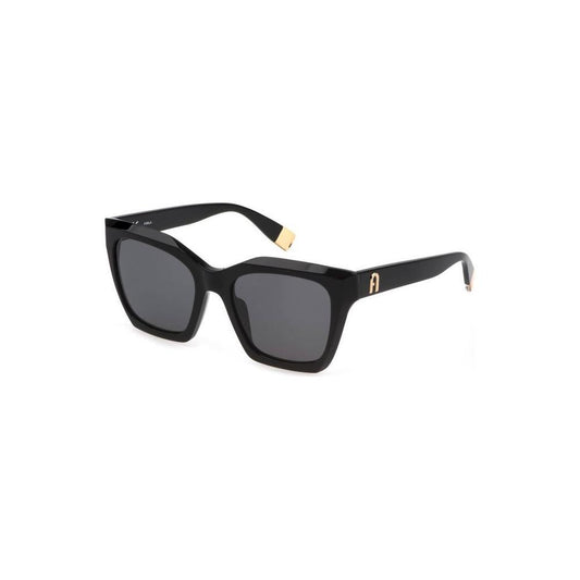 Furla Black Acetate Women Sunglass FU-21458