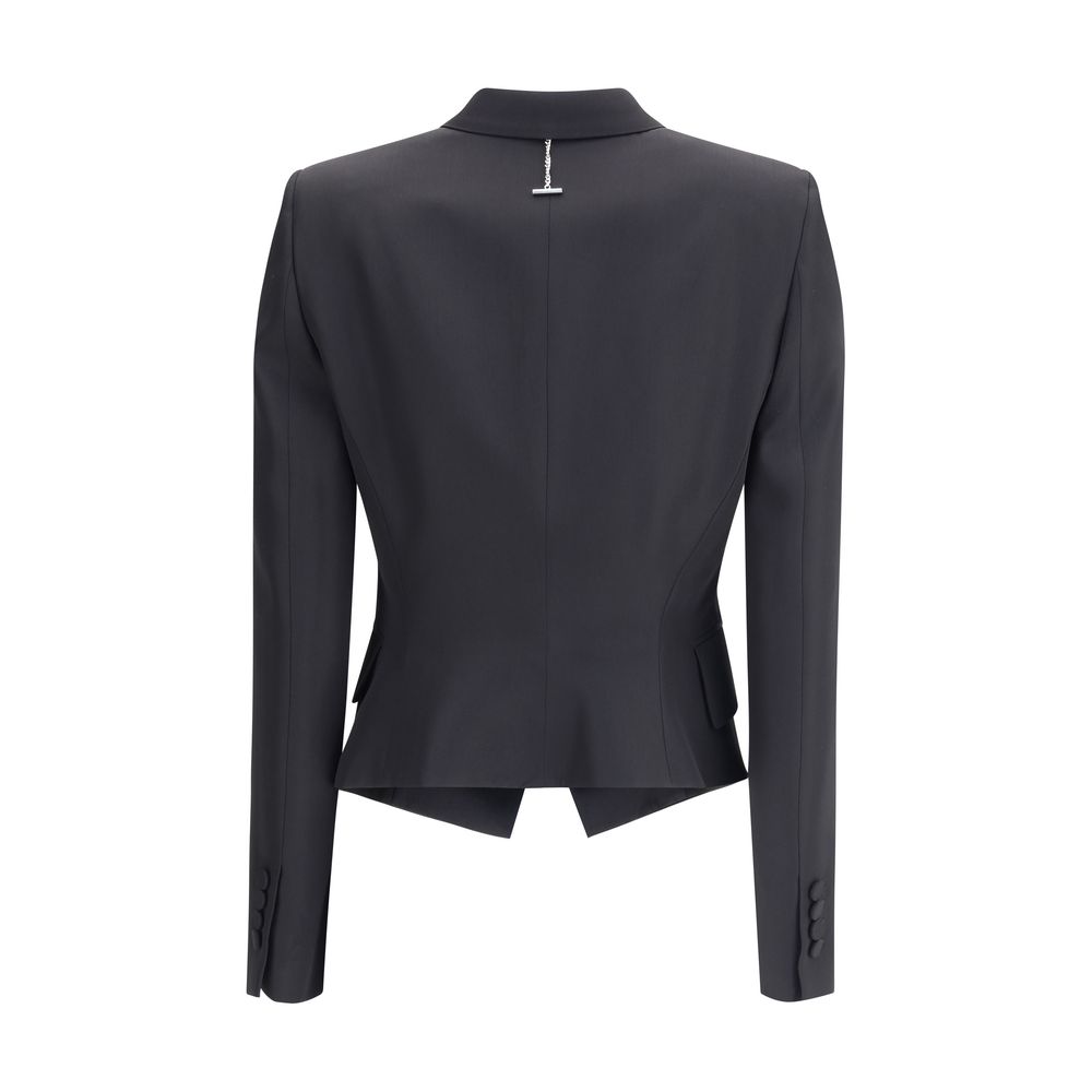 Alexander McQueen Black Wool Blazer