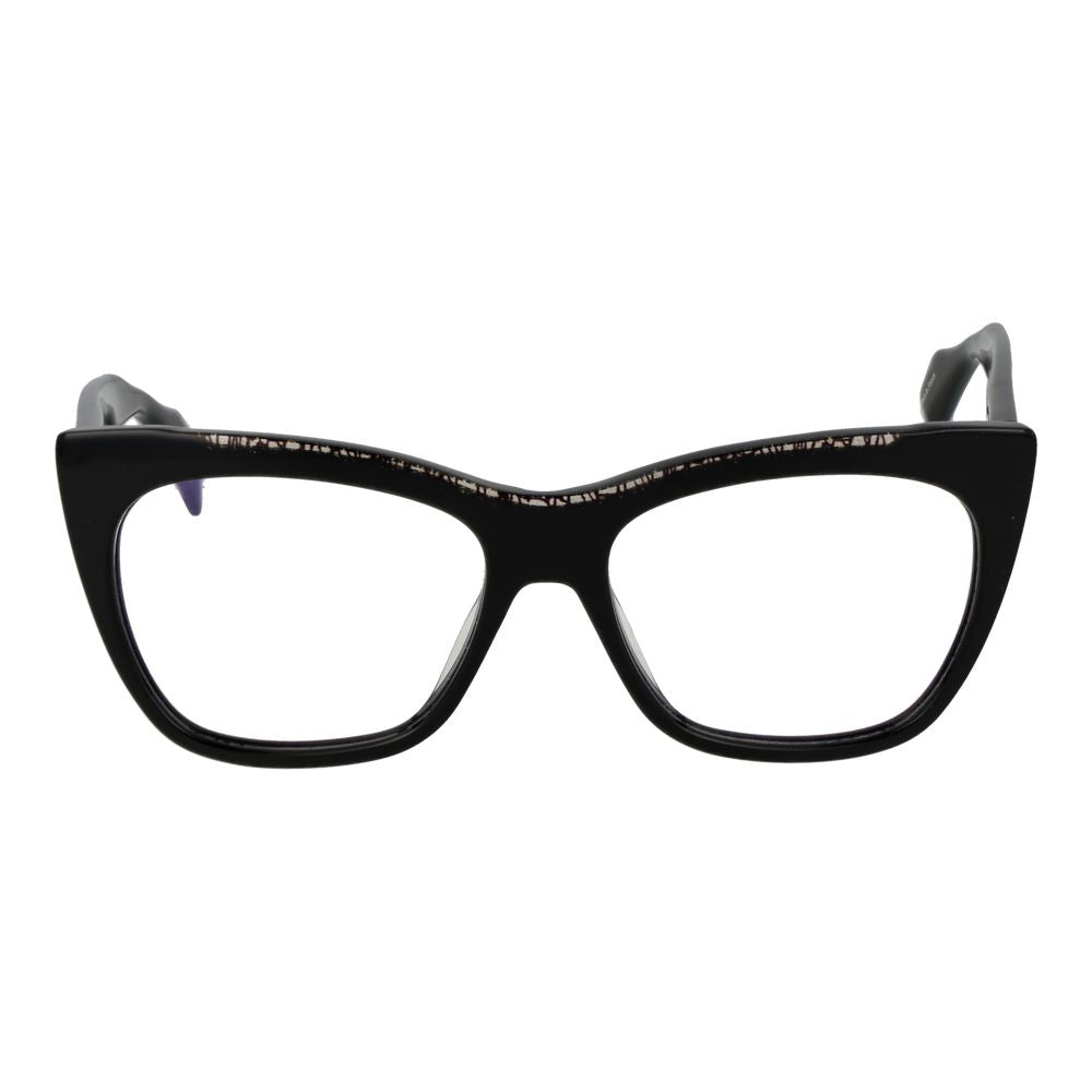 Yohji Yamamoto Black Men Glasses Frame