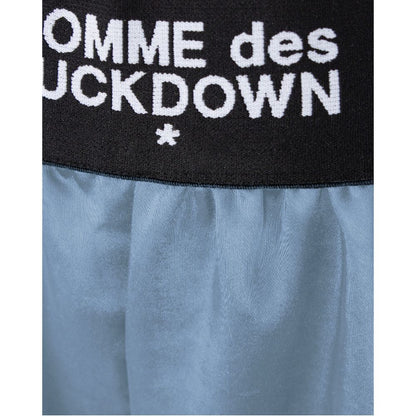 Comme Des Fuckdown Blue Polyester Short