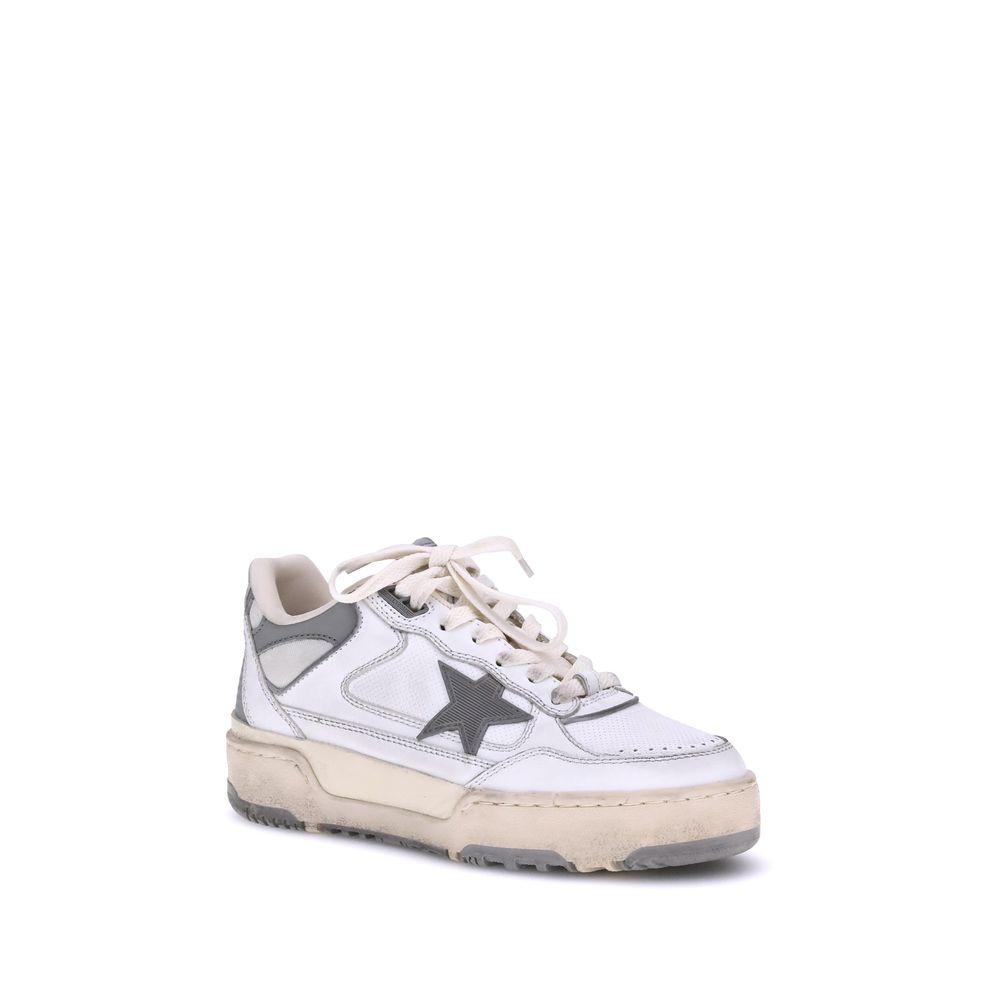 Golden Goose White Rubber Low Top Sneakers