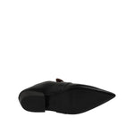 Marsell Black Soft Leather Loafer Pointed Toe Slip On Shoes
