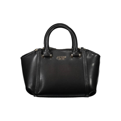 Guess Jeans Black Polyethylene Handbag