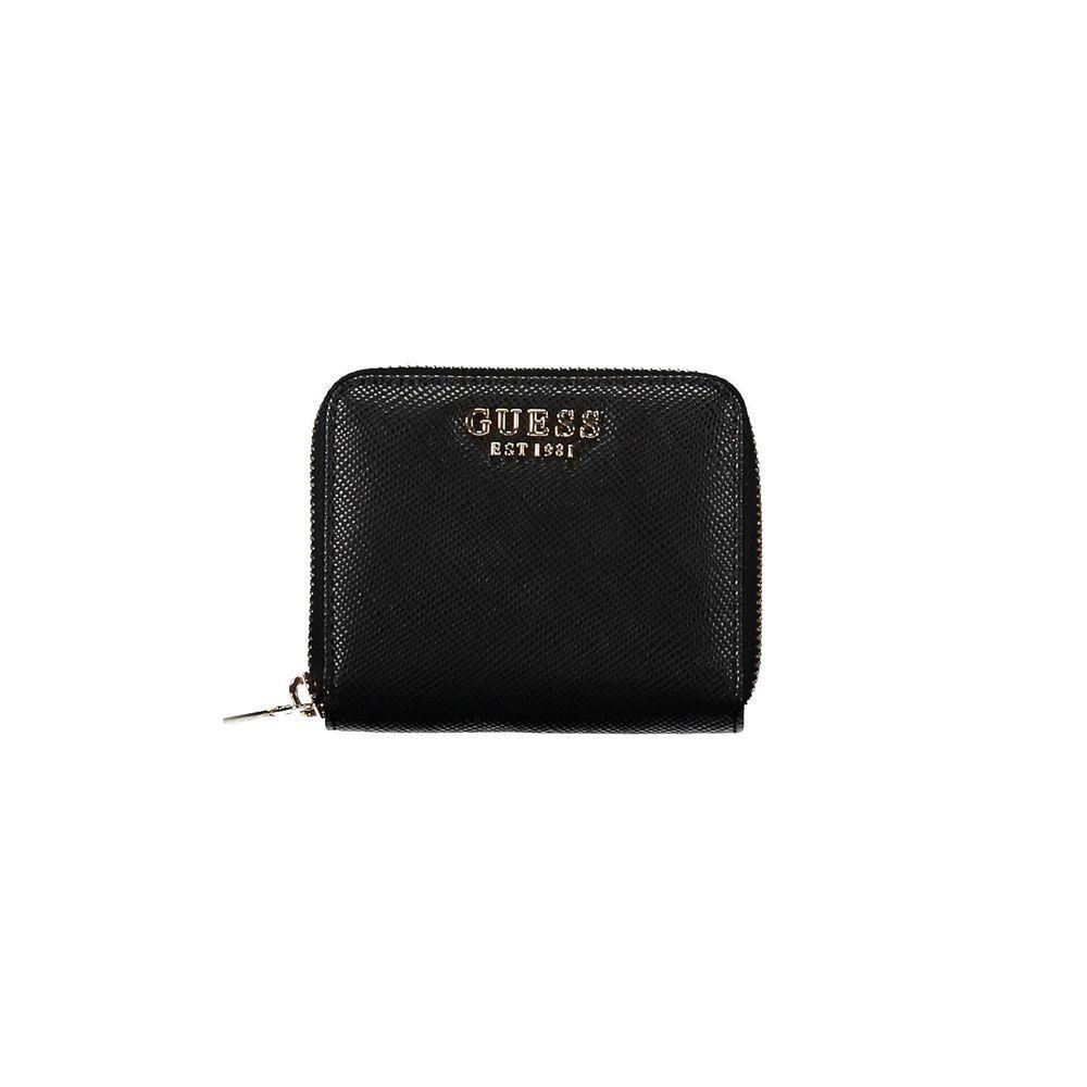 Guess Jeans Black Polyethylene Wallet