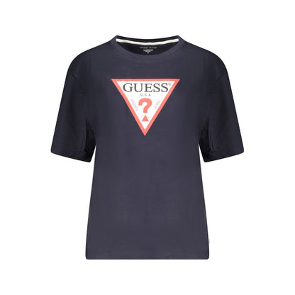 Guess Jeans Blue Cotton T-Shirt