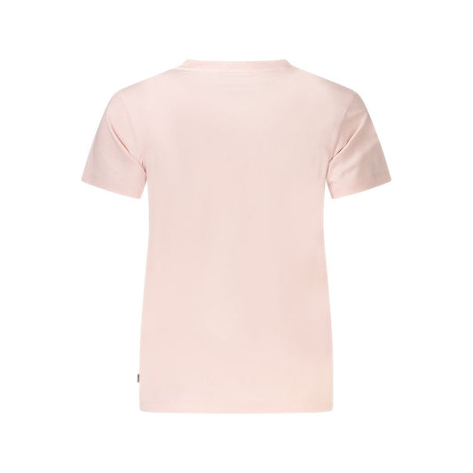 Guess Jeans Pink Cotton Tops & T-Shirt GU-39072-S