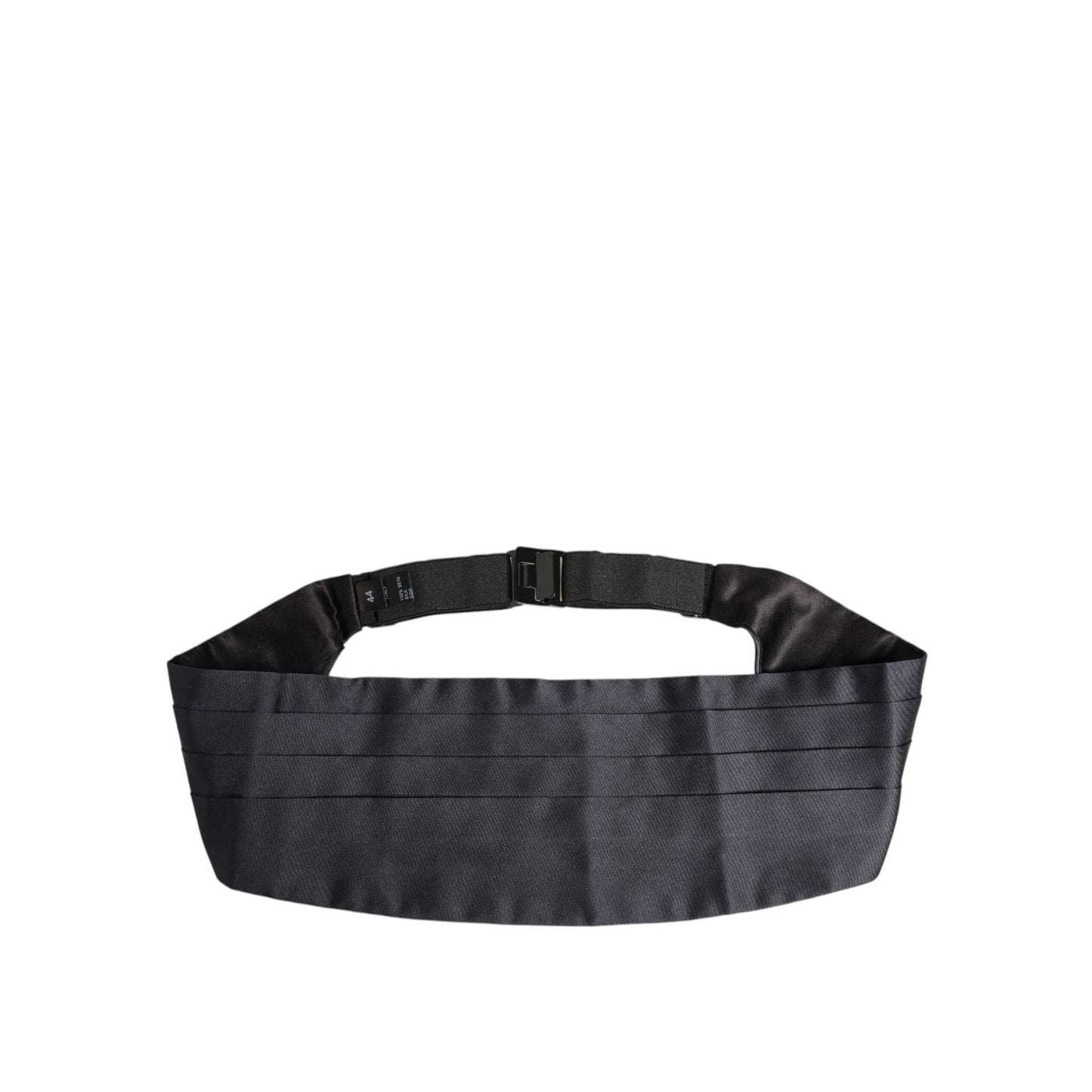 Dolce & Gabbana Dark Blue 100% Silk Belt Waist Cummerbund