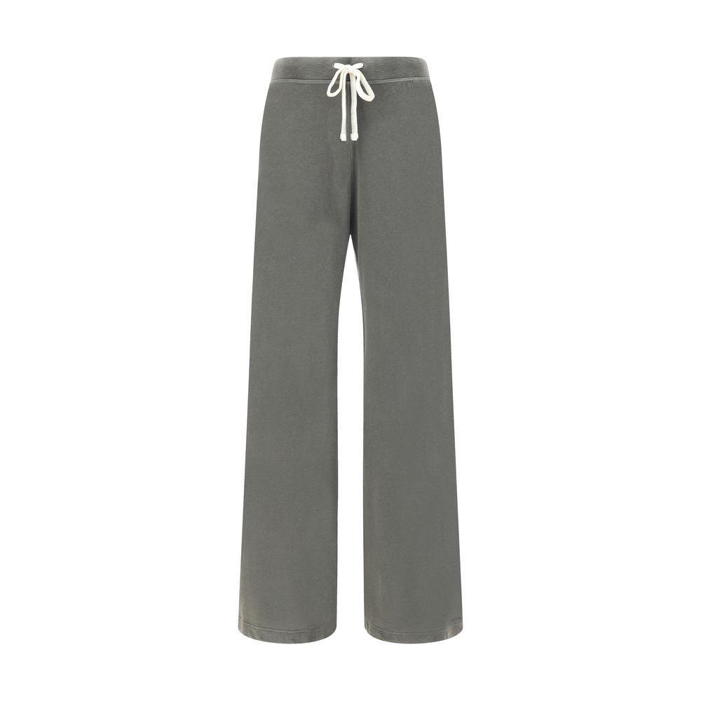 James Perse Wide-leg Sweatpants JA-WXA1007GRNP-0/XS