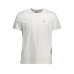 Tommy Hilfiger White Cotton T-Shirt TO-25257-XXL