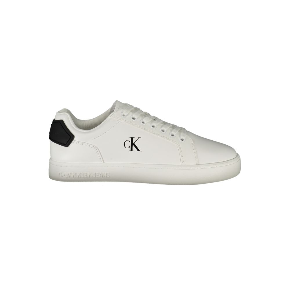 Calvin Klein White Leather Men Sneaker