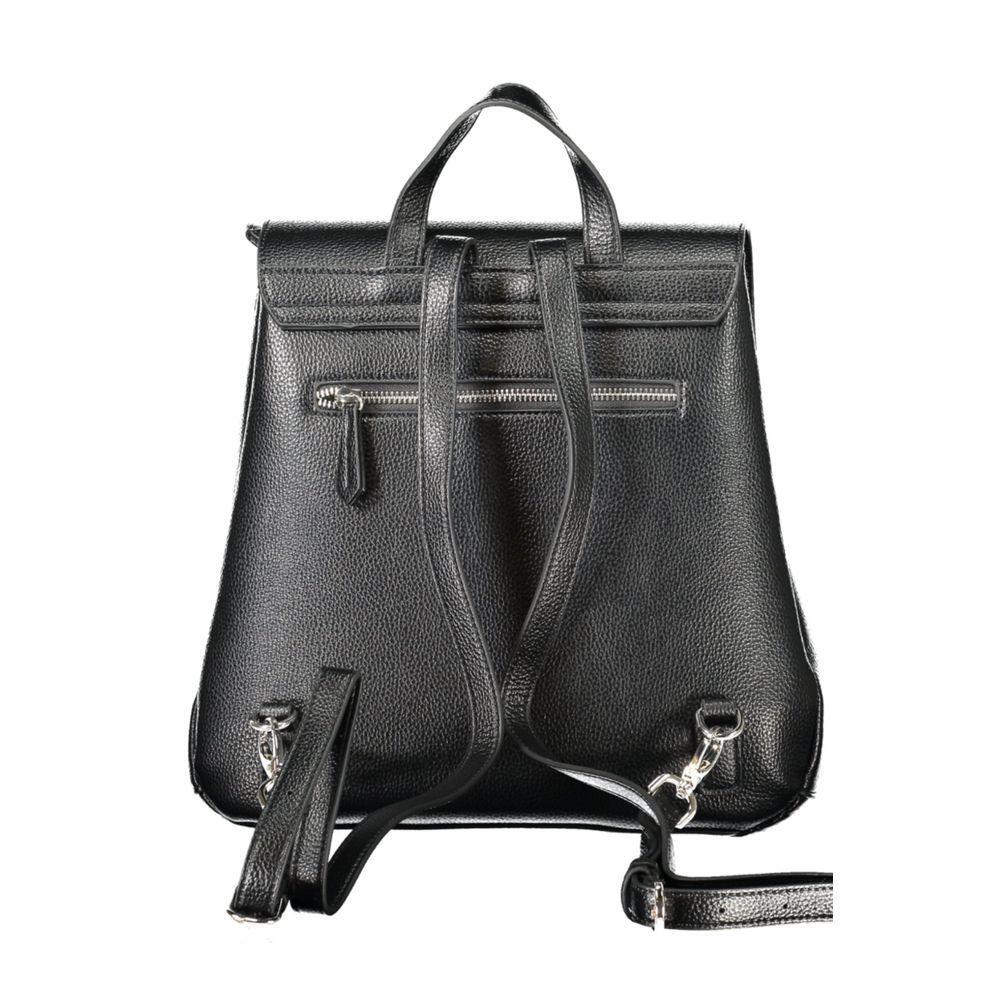 Mario Valentino Black Polyethylene Women Backpack VA-39143