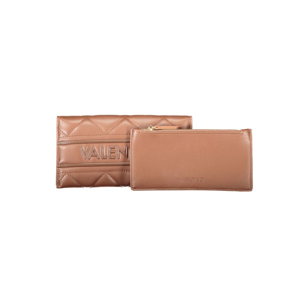 Mario Valentino Brown Polyethylene Wallet