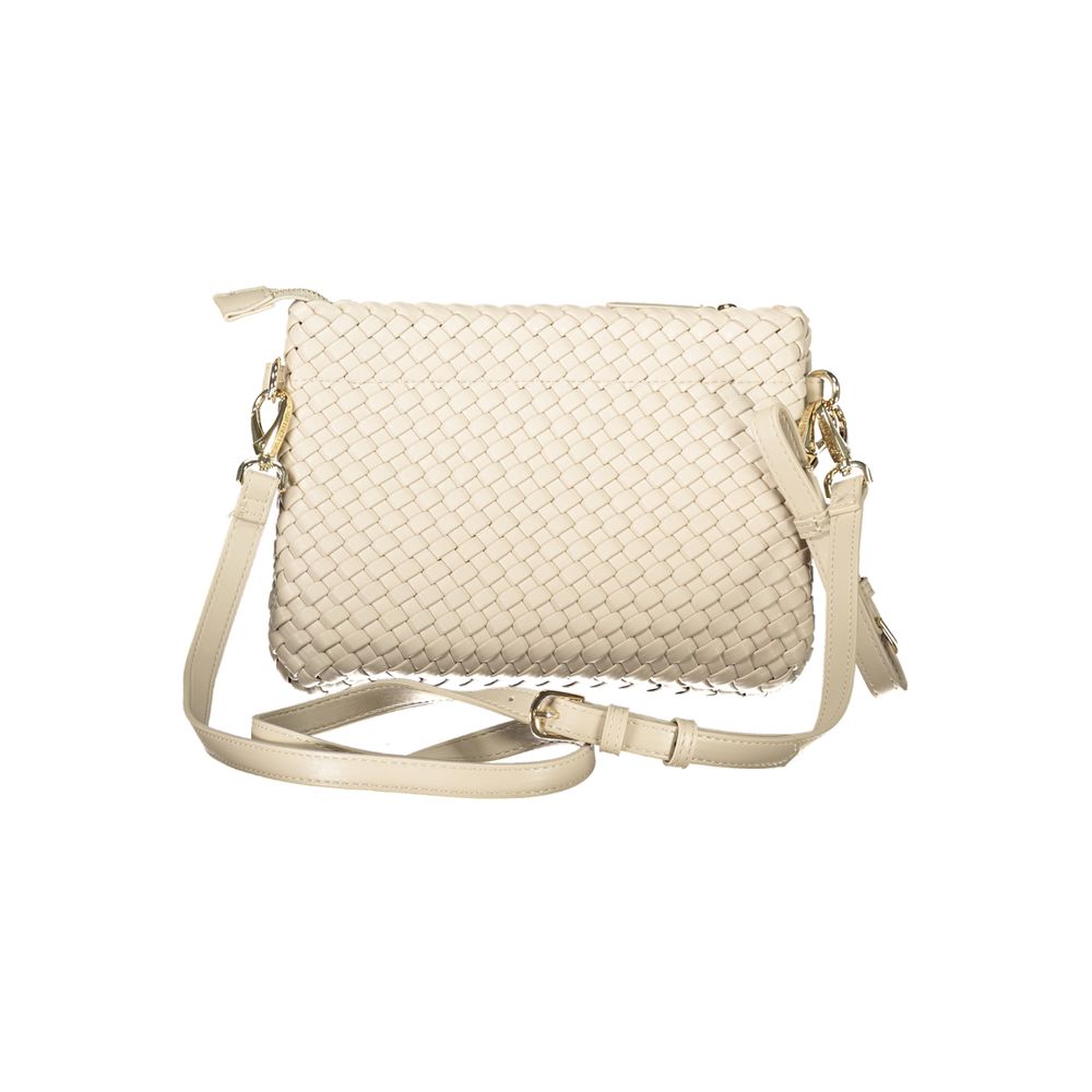 Mario Valentino Beige Polyethylene Handbag