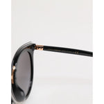 Dolce & Gabbana Black Transparent Trim Round DG4371-F Eyewear Sunglasses