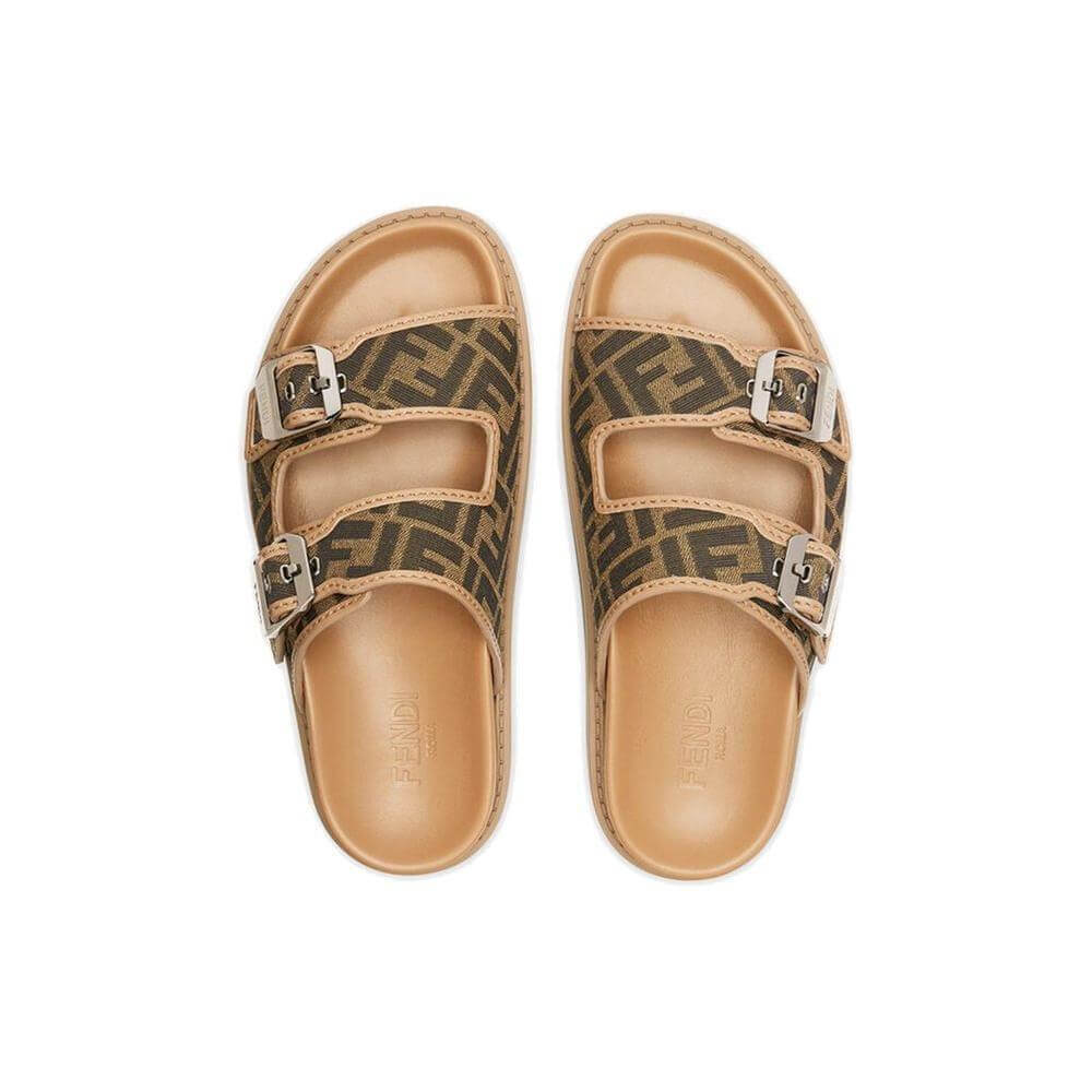 Fendi FF Flat Sandals