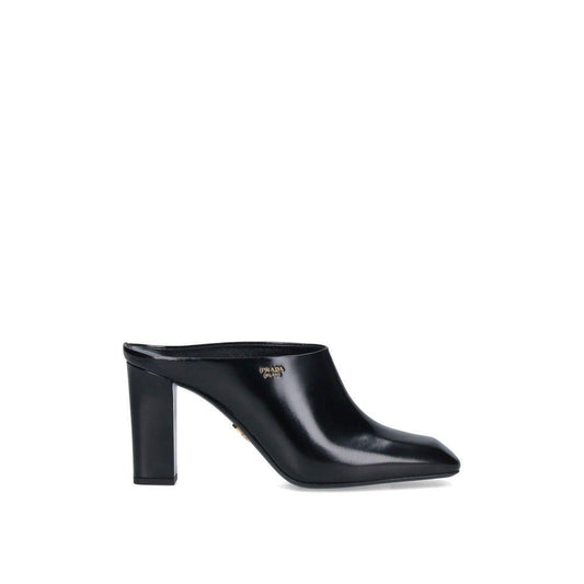 Prada Leather Logo Mules PR-8805364498644-EU41/US11
