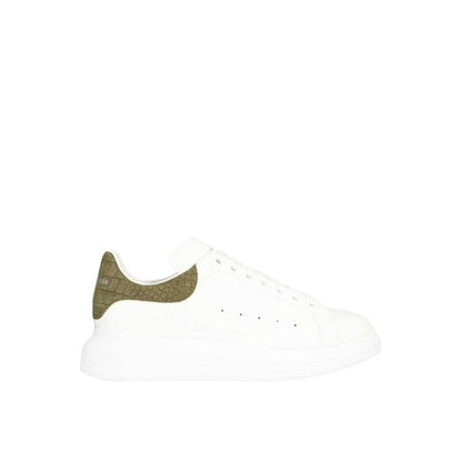 Alexander McQueen White Calfskin Low Top Sneakers