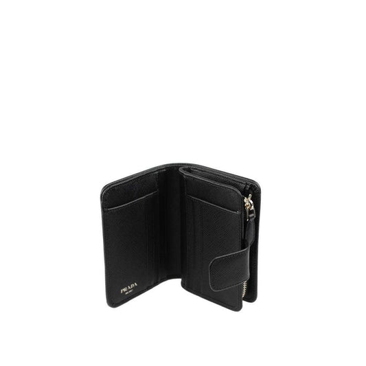 Prada Nylon and Leather French Wallet PR-8809418490068